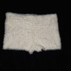 VS Fuzzy sleep shorts!